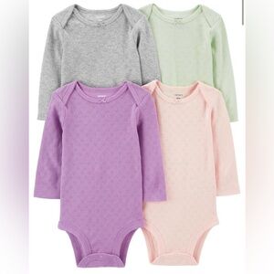 Carter's Baby Bodysuit Set 4 Pack